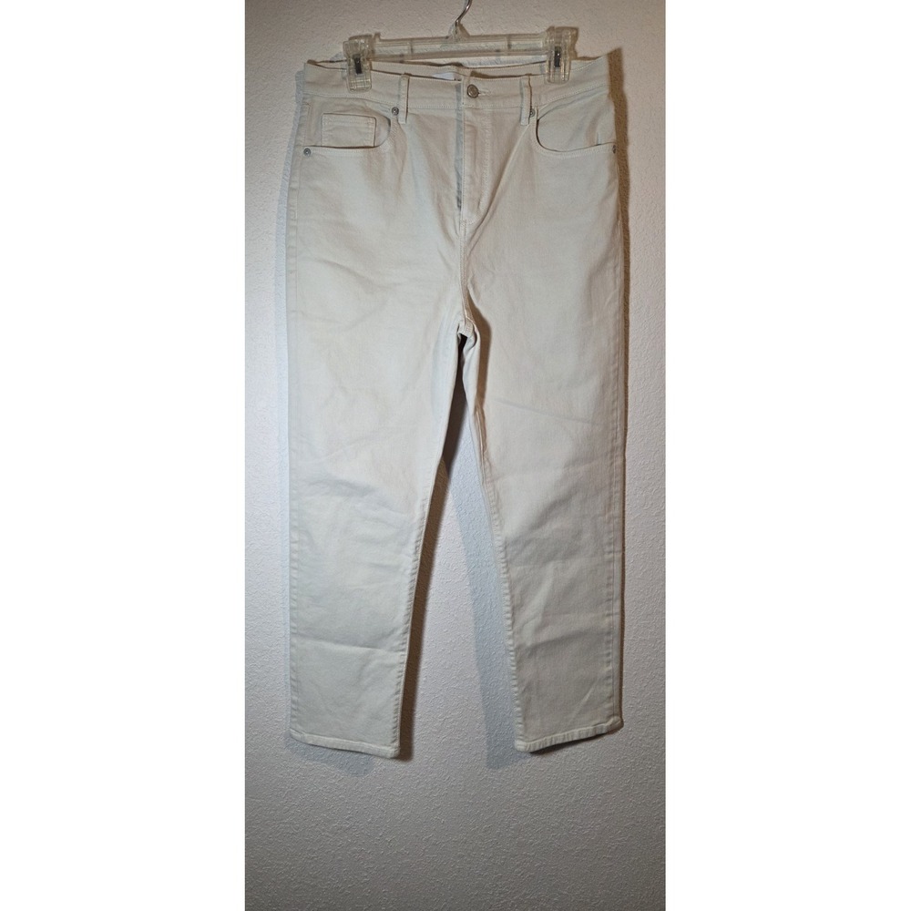 Loft Made And Loved Loft Pants Jeans The Slim 30/10 Cream